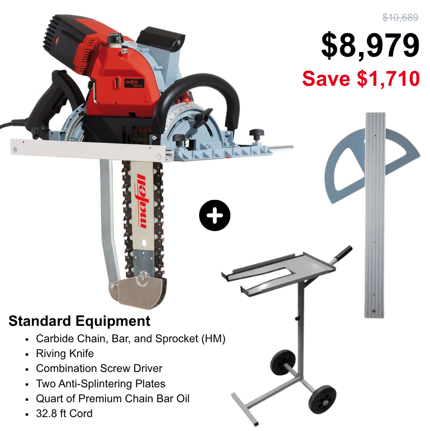Mafell ZSX Ec/400 Chain Beam Saw